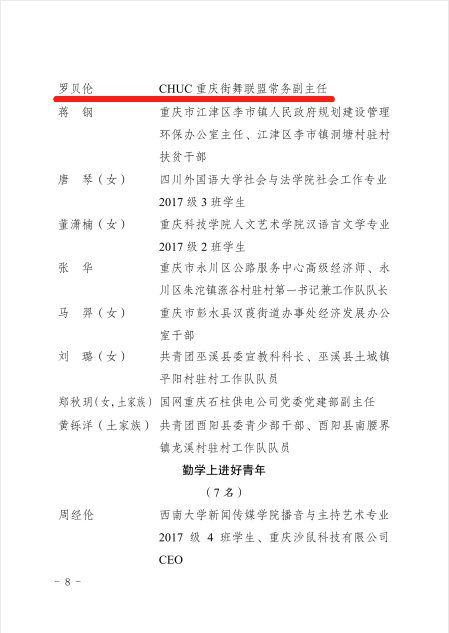 五四精神传承有我，中国街舞青年让青春为祖国绽放！